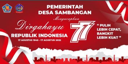 DIRGAHAYU REPUBLIK INDONESIA  KE - 77 
